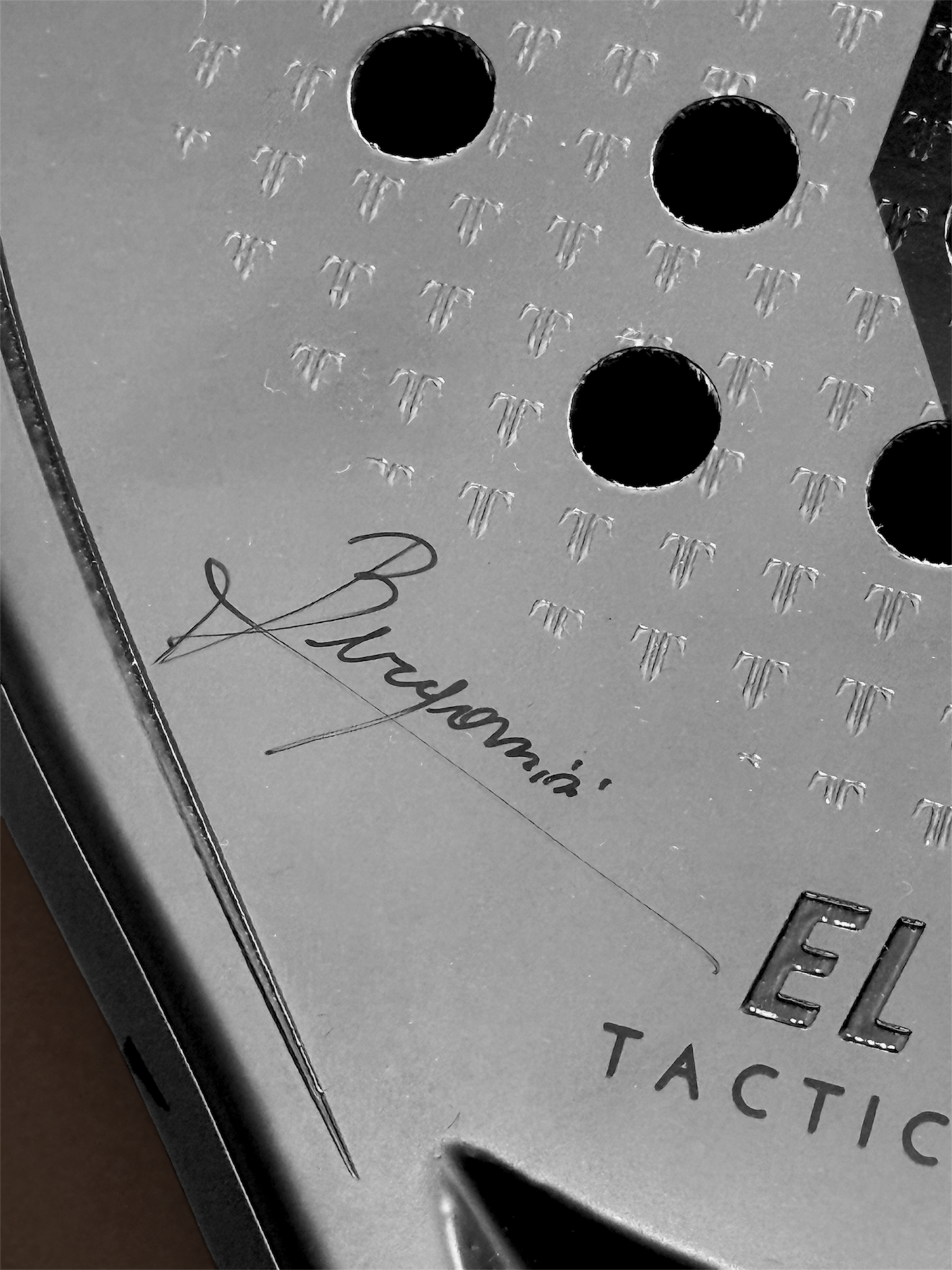 Tactical Padel El Jefe Lucas Bergamini Autografata