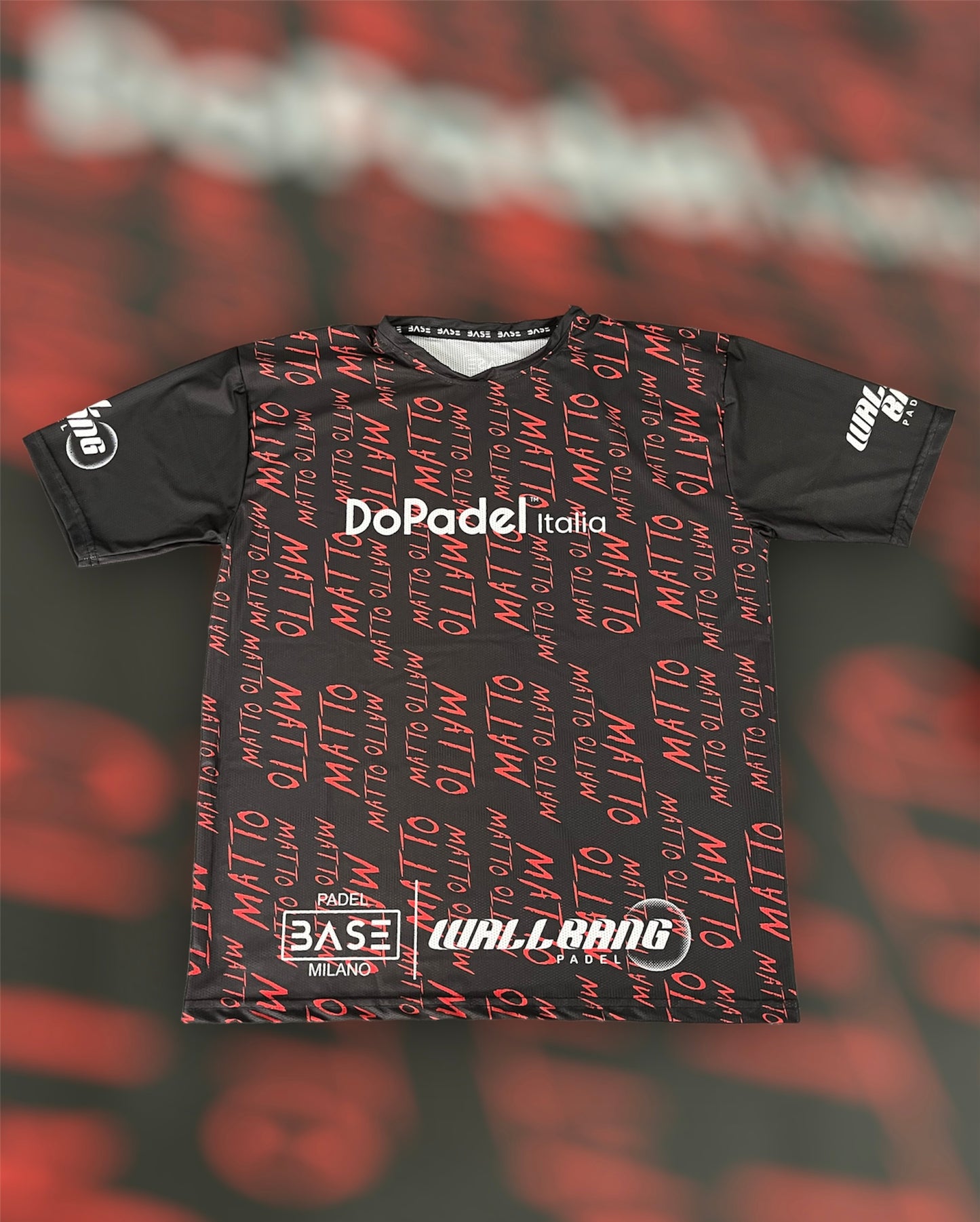 T-SHIRT LIMITED MATTO PADEL resistex fibra di carbonio Base