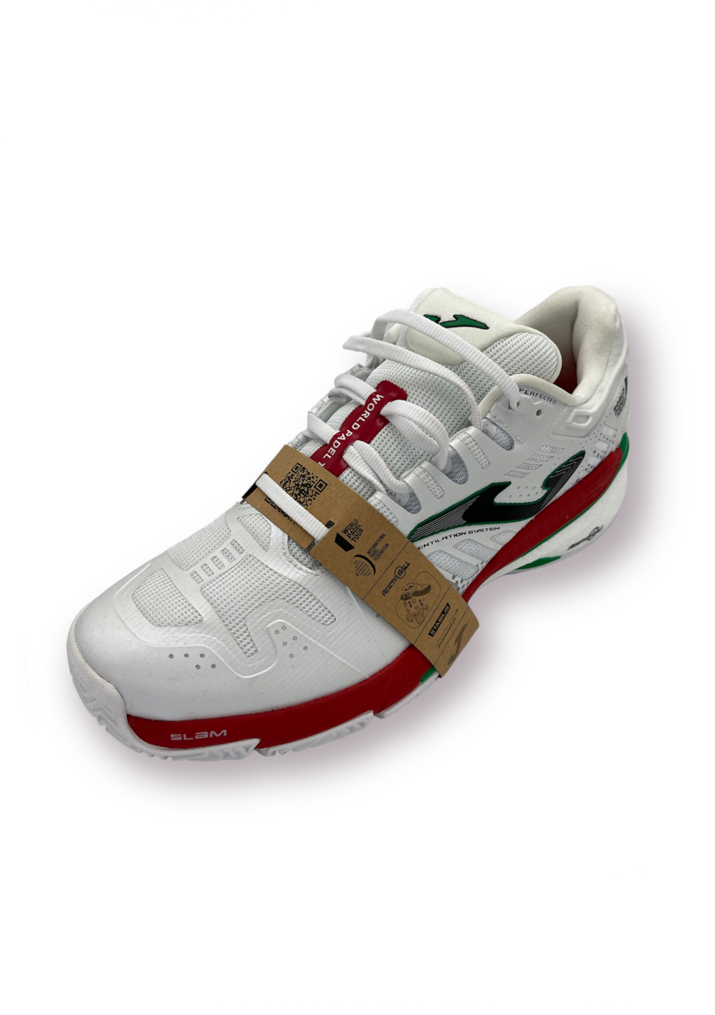 Scarpe Joma Slam WPT White Red