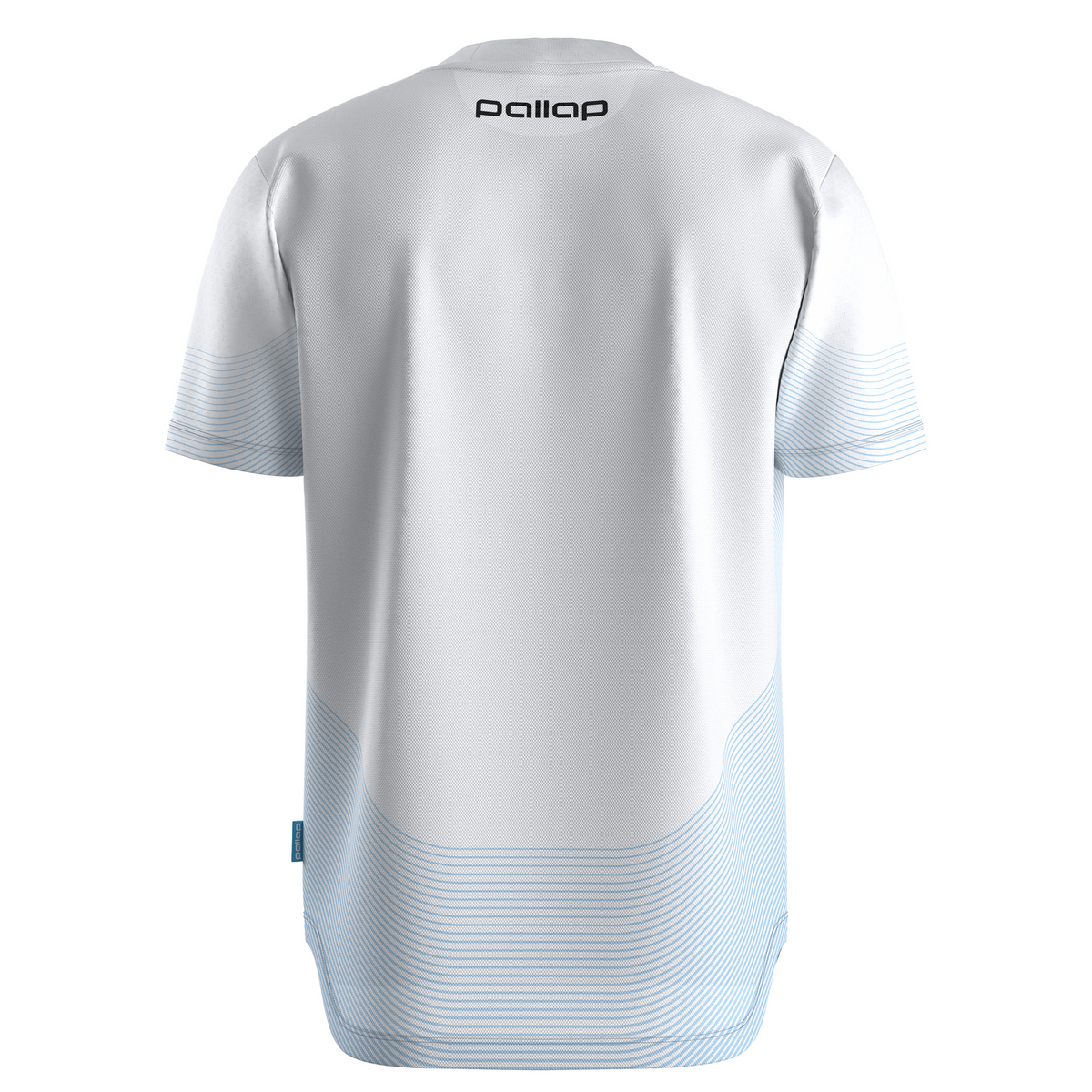 Maglia Pallap Tech Tee uomo White\Cyan
