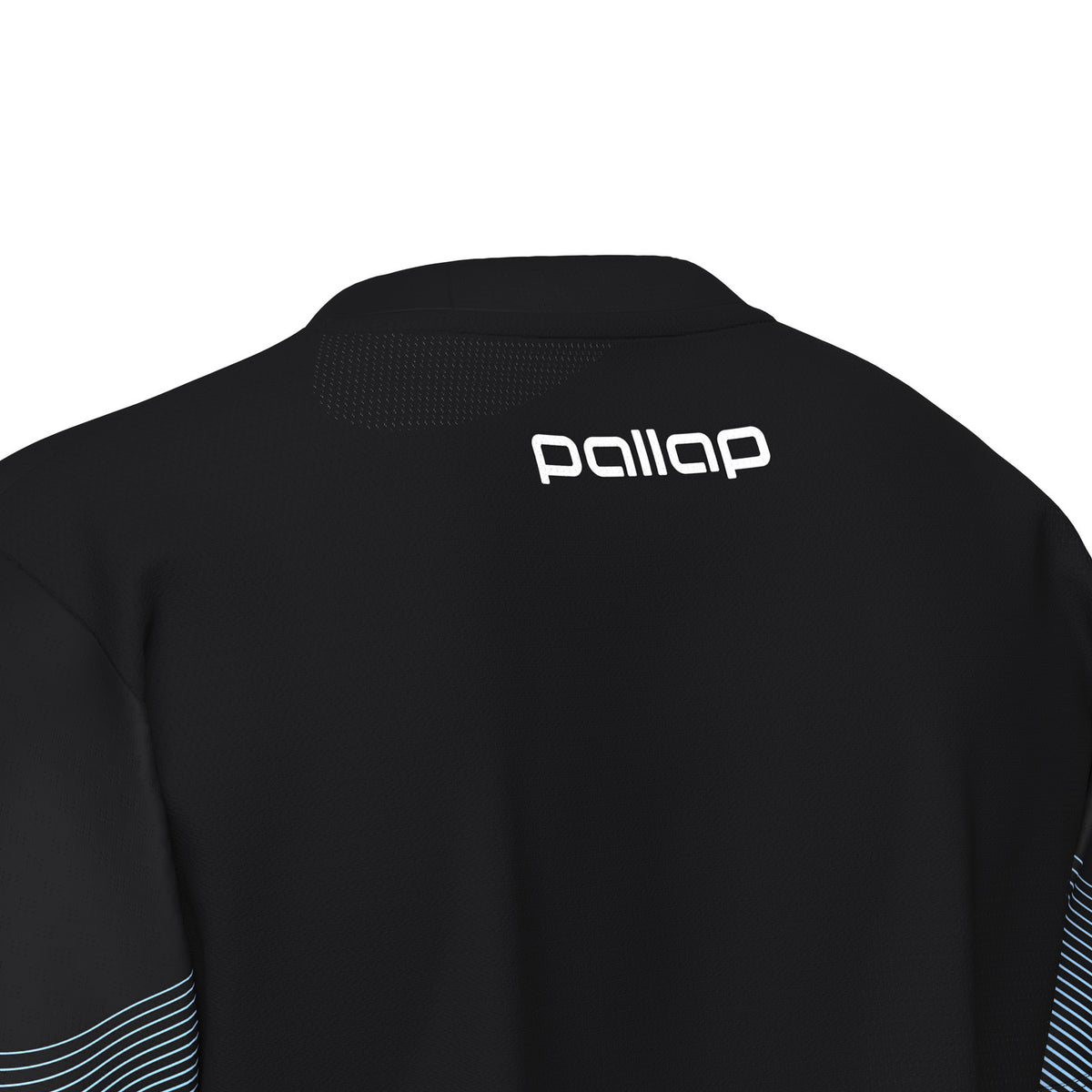 Maglia Pallap Tech Tee uomo Black\Cyan