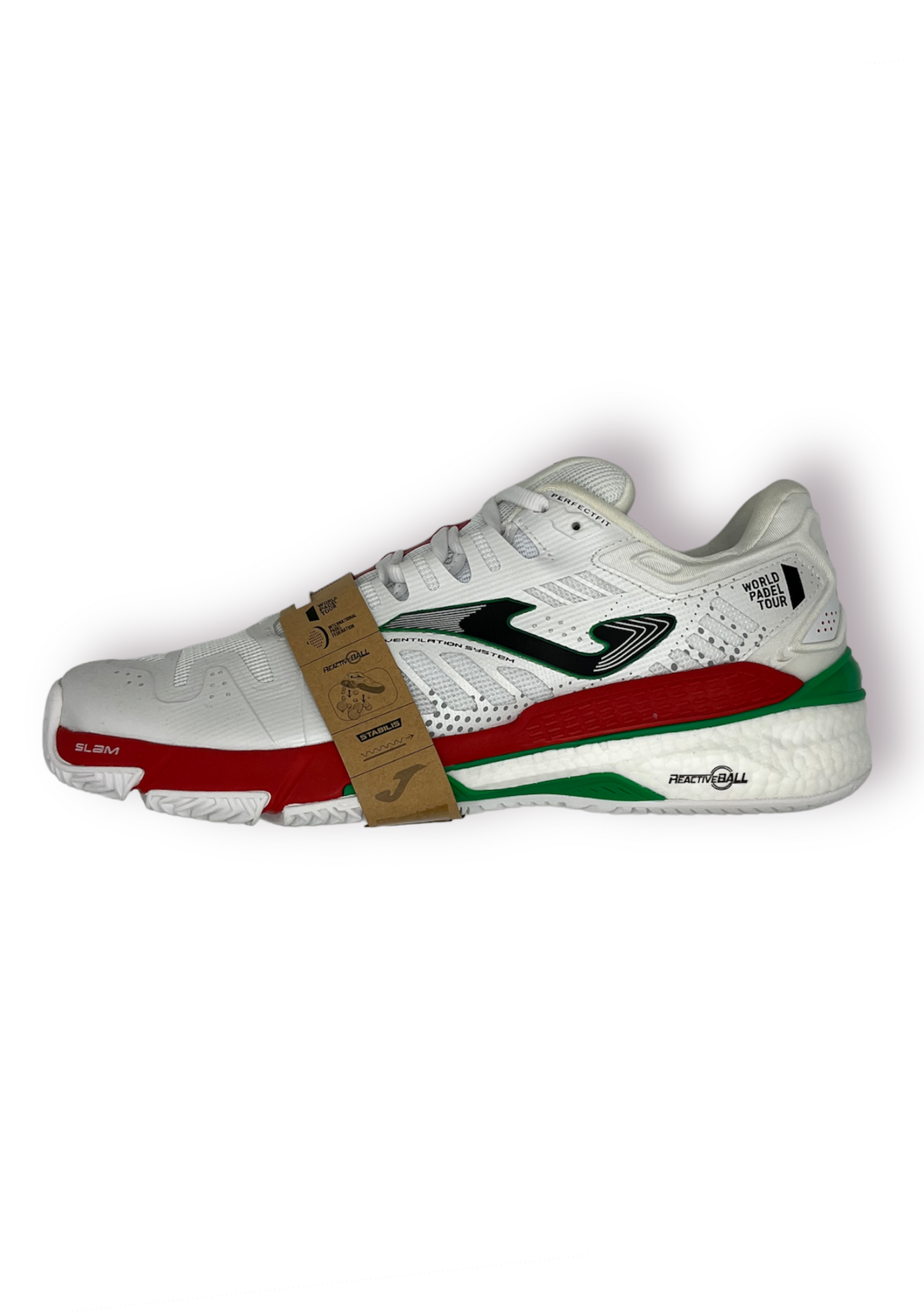 Scarpe Joma Slam WPT White Red