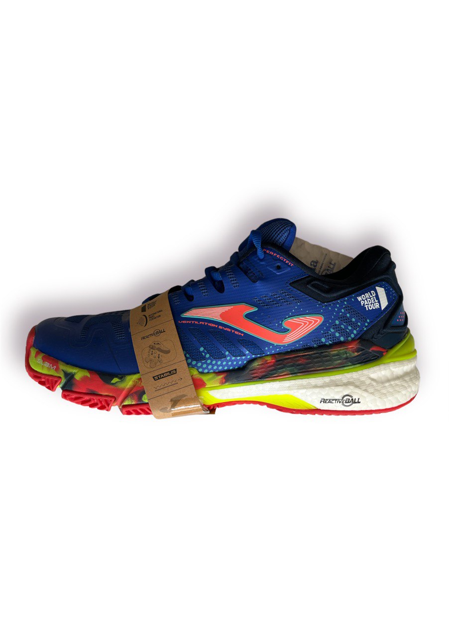 Scarpe Joma Slam WPT White Red
