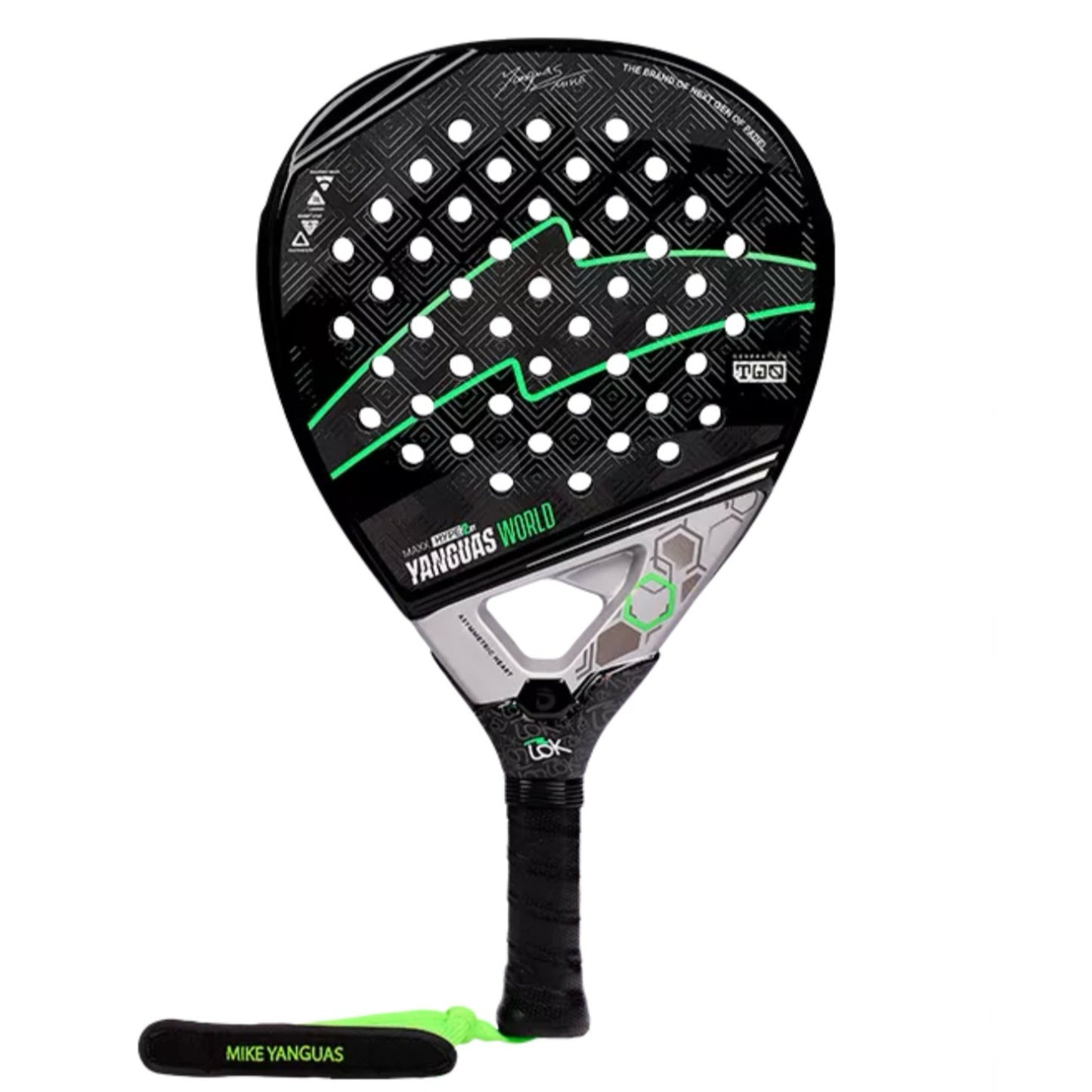 LOK MAXX HYPE GREEN MIKE YANGUAS RACKET