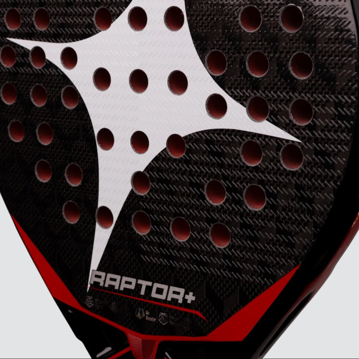 StarVie Raptor+ Red – Racchetta da Padel PREORDER