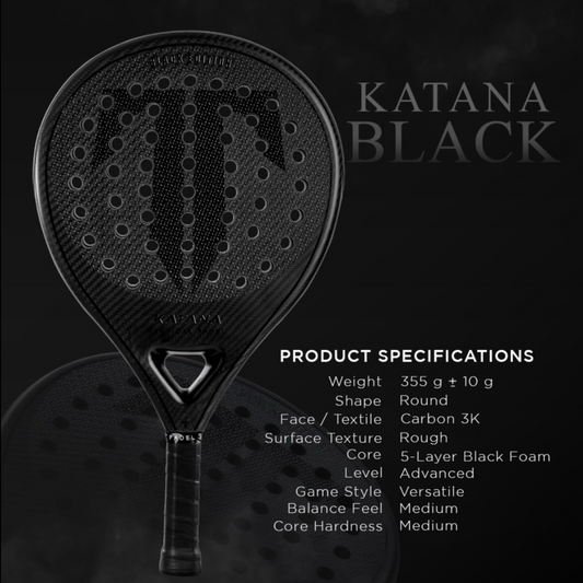 Tactical Padel Katana Black