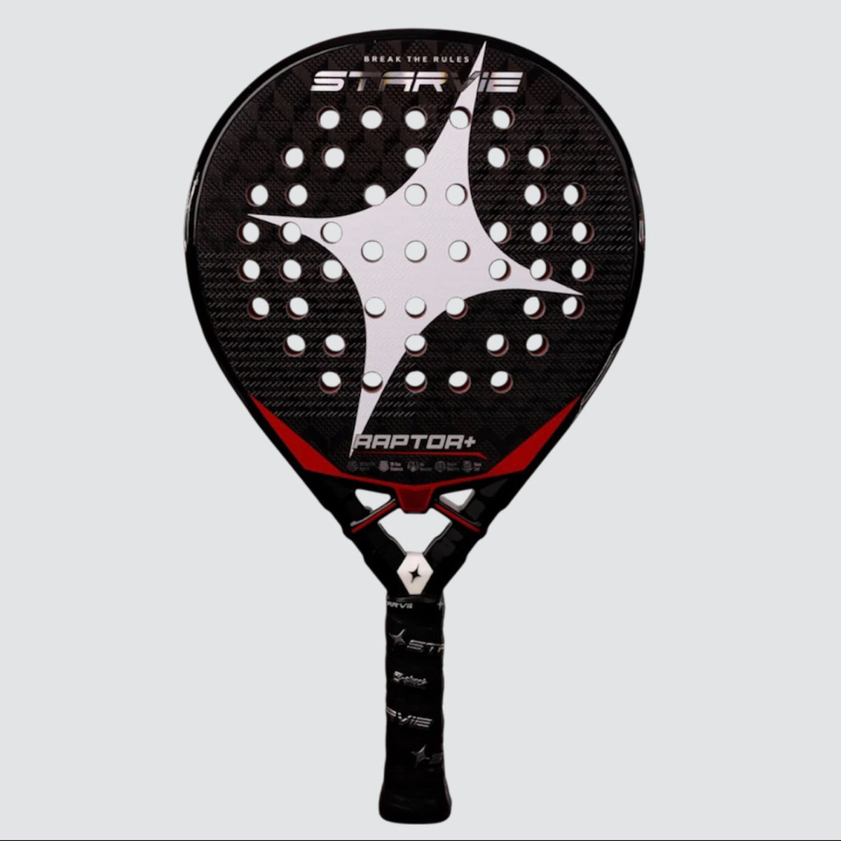 StarVie Raptor+ Red – Racchetta da Padel PREORDER
