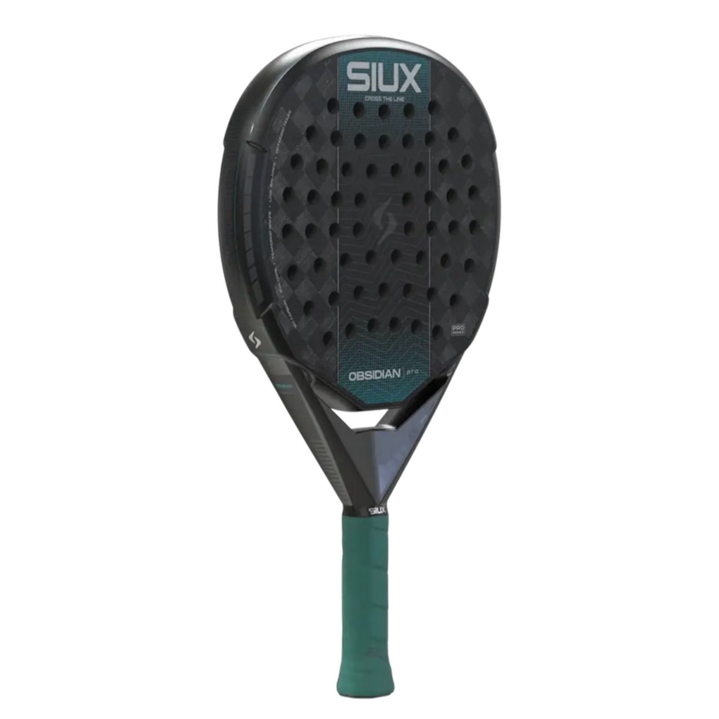 Siux Obsidian Pro Black 2027 – Racchetta Padel Control