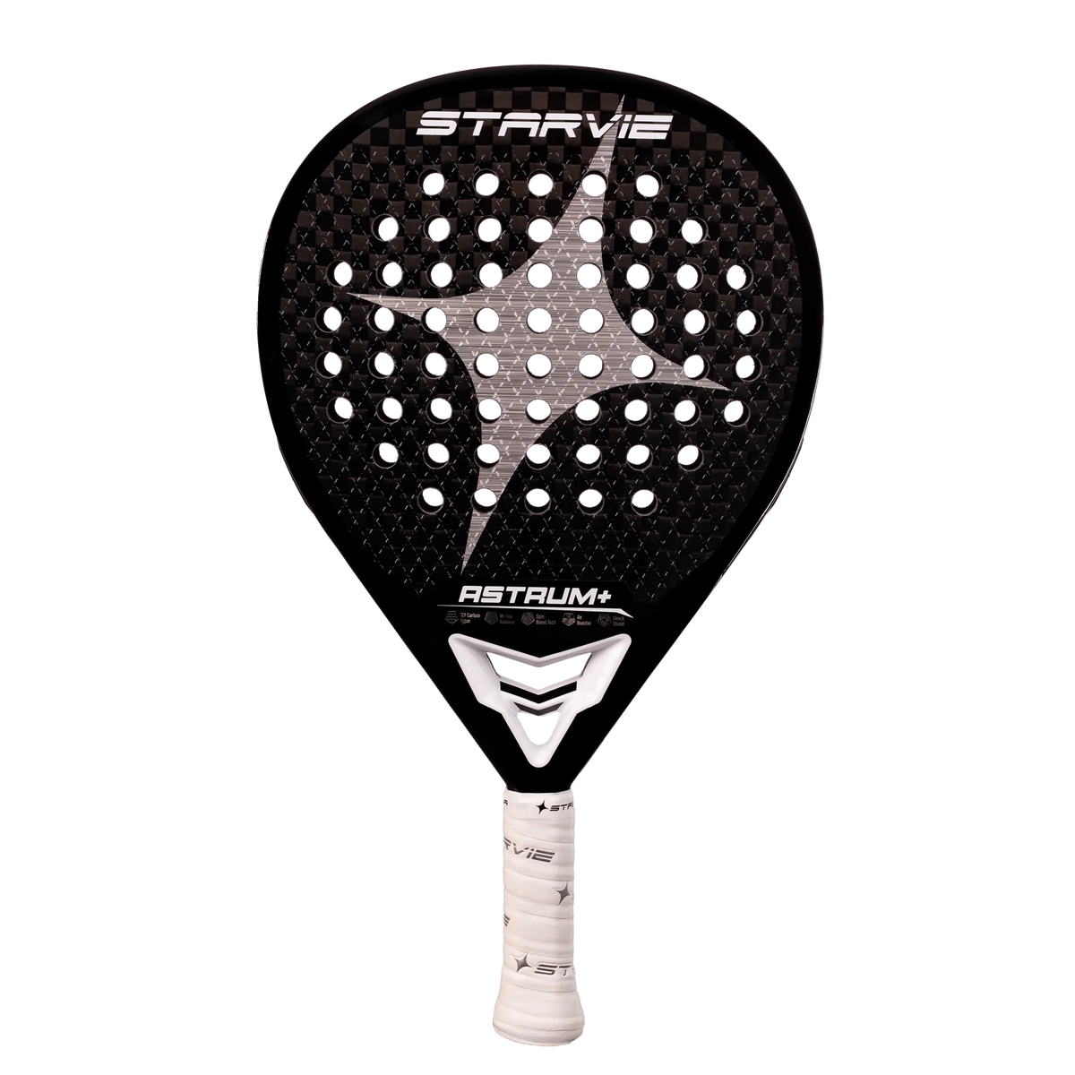 Racchetta Padel StarVie Astrum+ Black – Controllo e Comfort