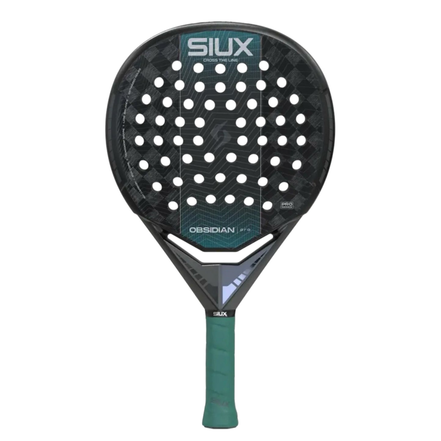 Siux Obsidian Pro Black 2027 – Racchetta Padel Control