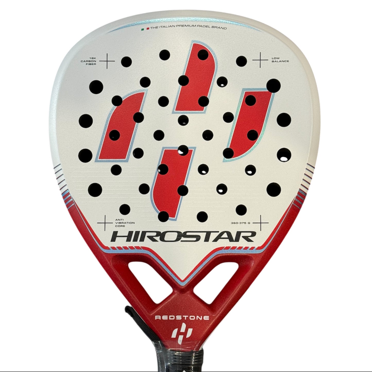 Hirostar Redstone IV 18K Carbon | Racchetta Padel Controllo e Precisione