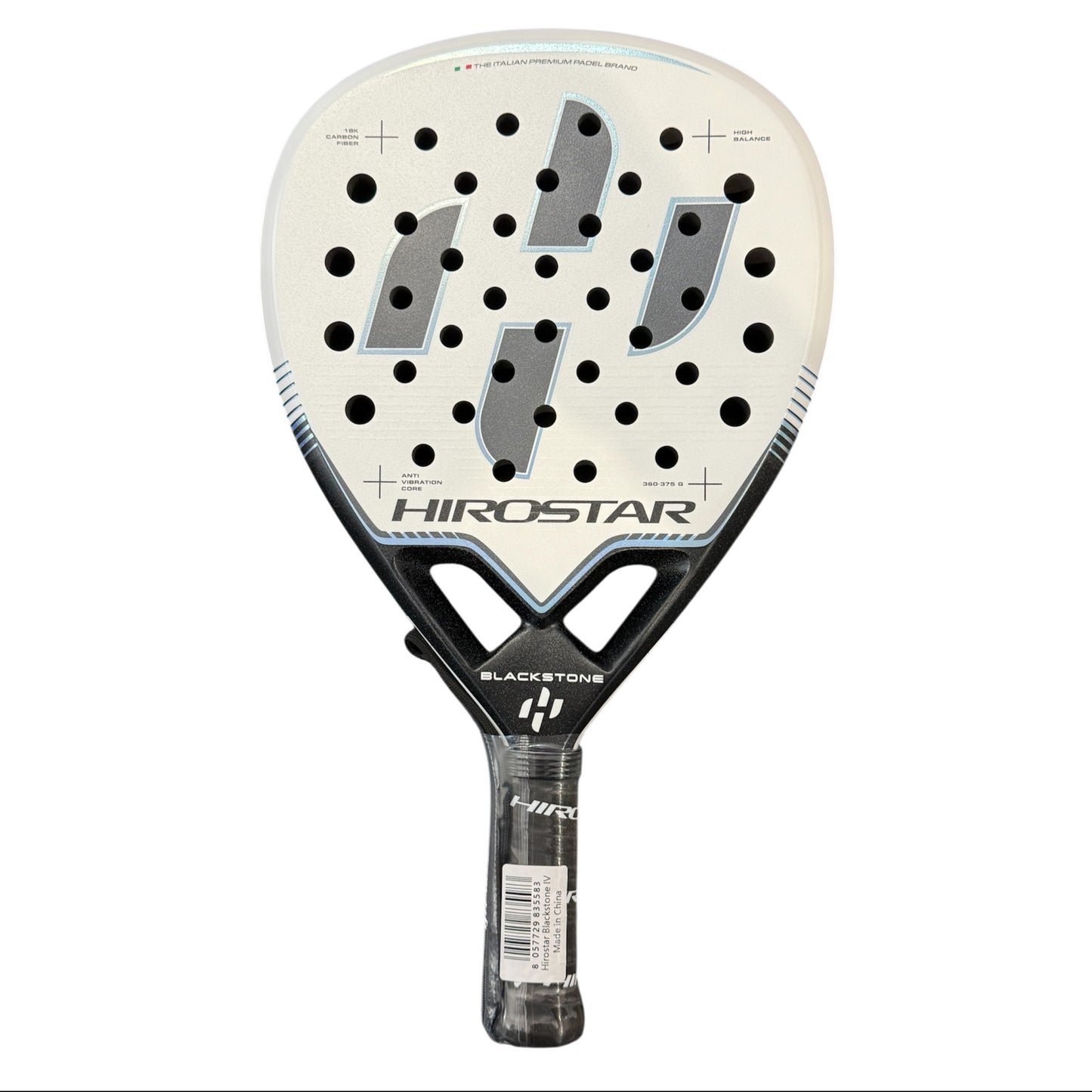 Hirostar Blackstone IV 18K Carbon | Racchetta Padel Potenza Professionale