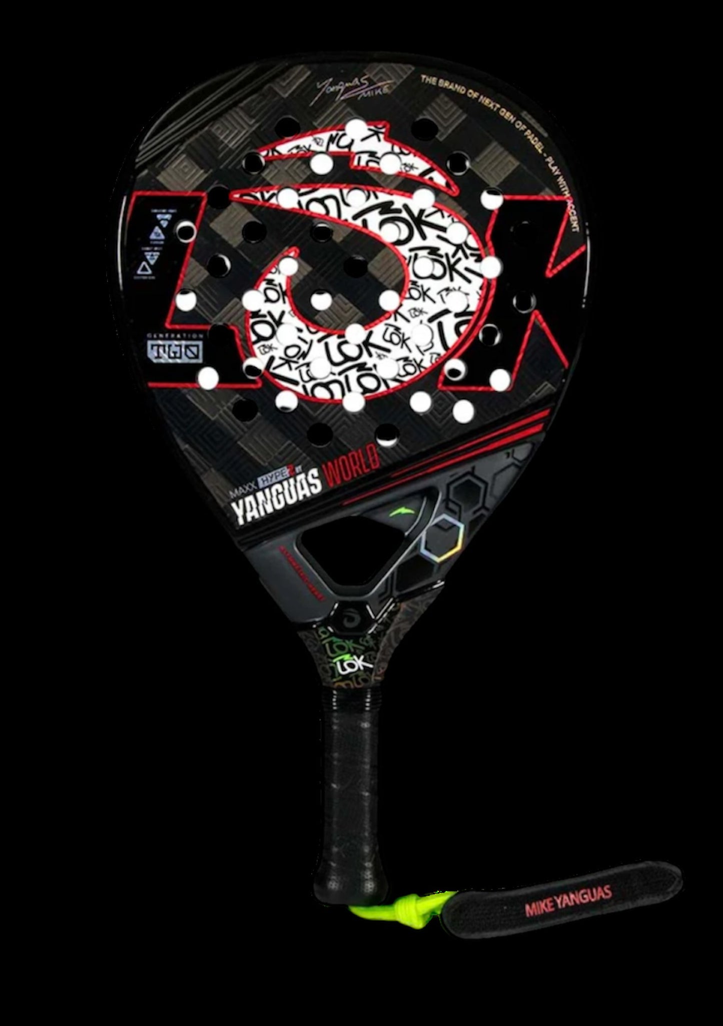 Racchetta Padel  LOK Maxx Hype Yanguas World