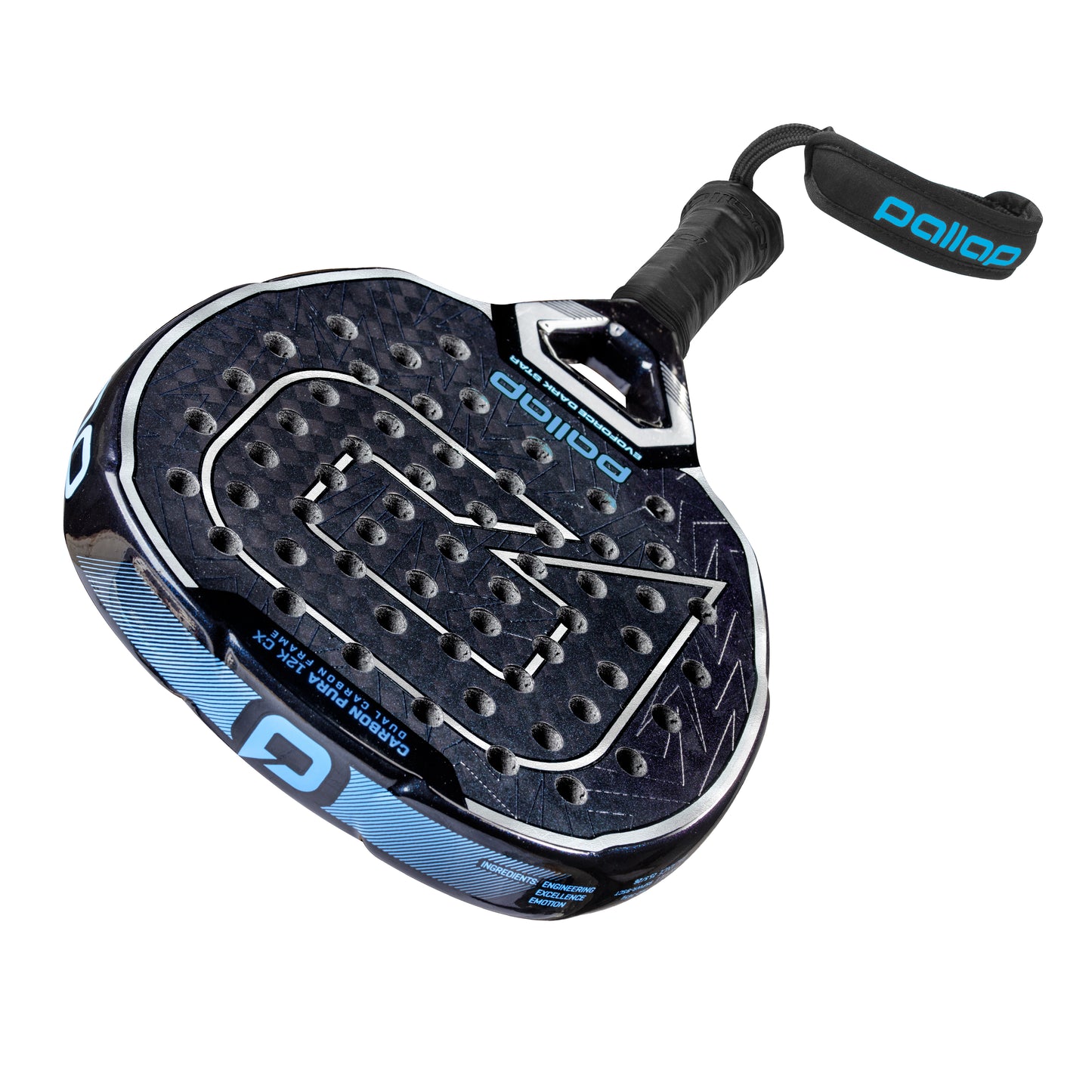 Racchetta Padel Pallap Evoforce Darkstar Carbon 12K – Potenza, Precisione e Stabilità