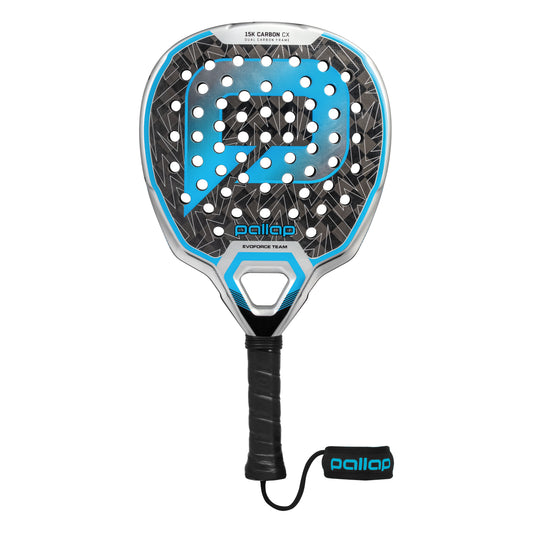 Racchetta Padel Evoforce Team Blue Silver 15K – Controllo e Maneggevolezza