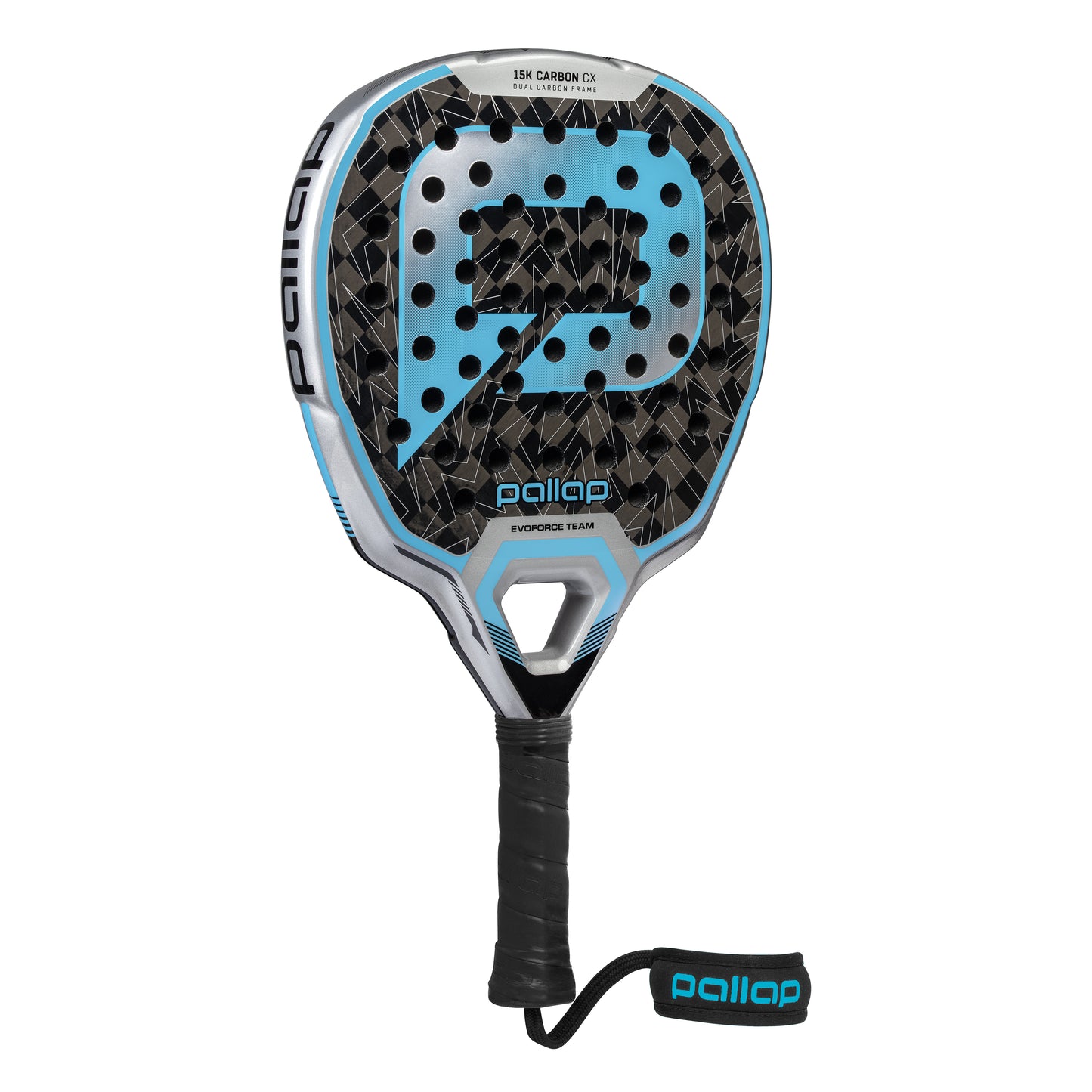Racchetta Padel Pallap Evoforce Team Blue Silver 15K – Controllo e Maneggevolezza