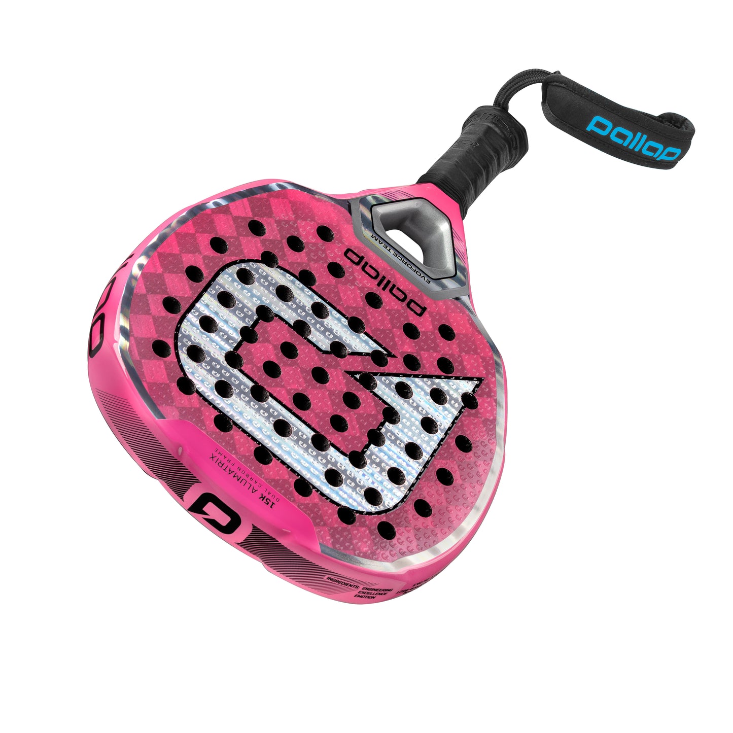Racchetta Padel Pallap Evoforce Team Pink 15K – Leggera, Precisa e Maneggevole