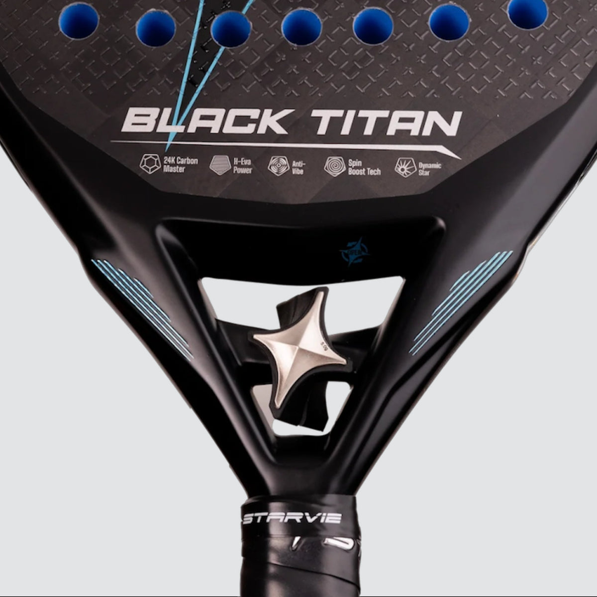 Starvie Black Titan Blue – Racchetta Padel in Carbonio 24K PREORDER