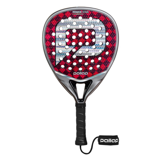 Racchetta Padel Pallap Power Star Silver Red 15K – Potenza e Controllo