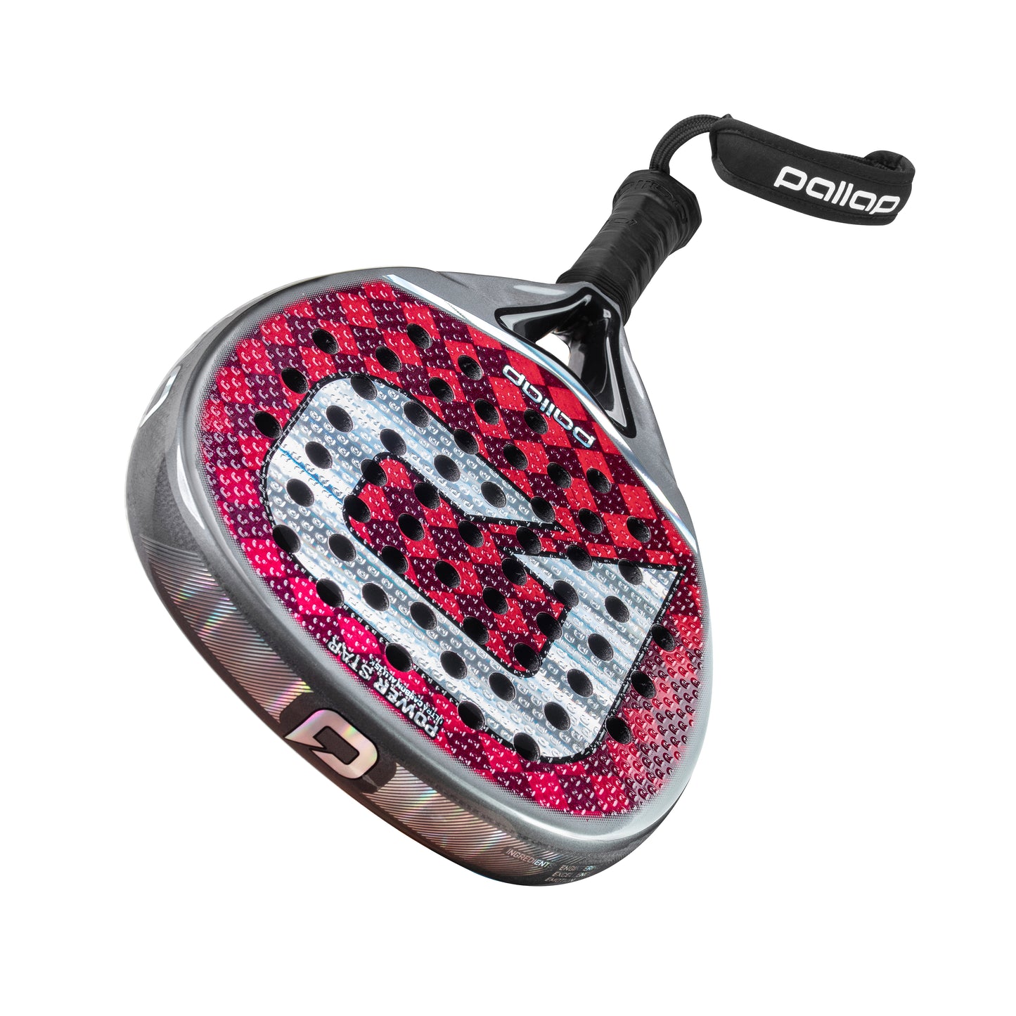 Racchetta Padel Pallap Power Star Silver Red 15K – Potenza e Controllo