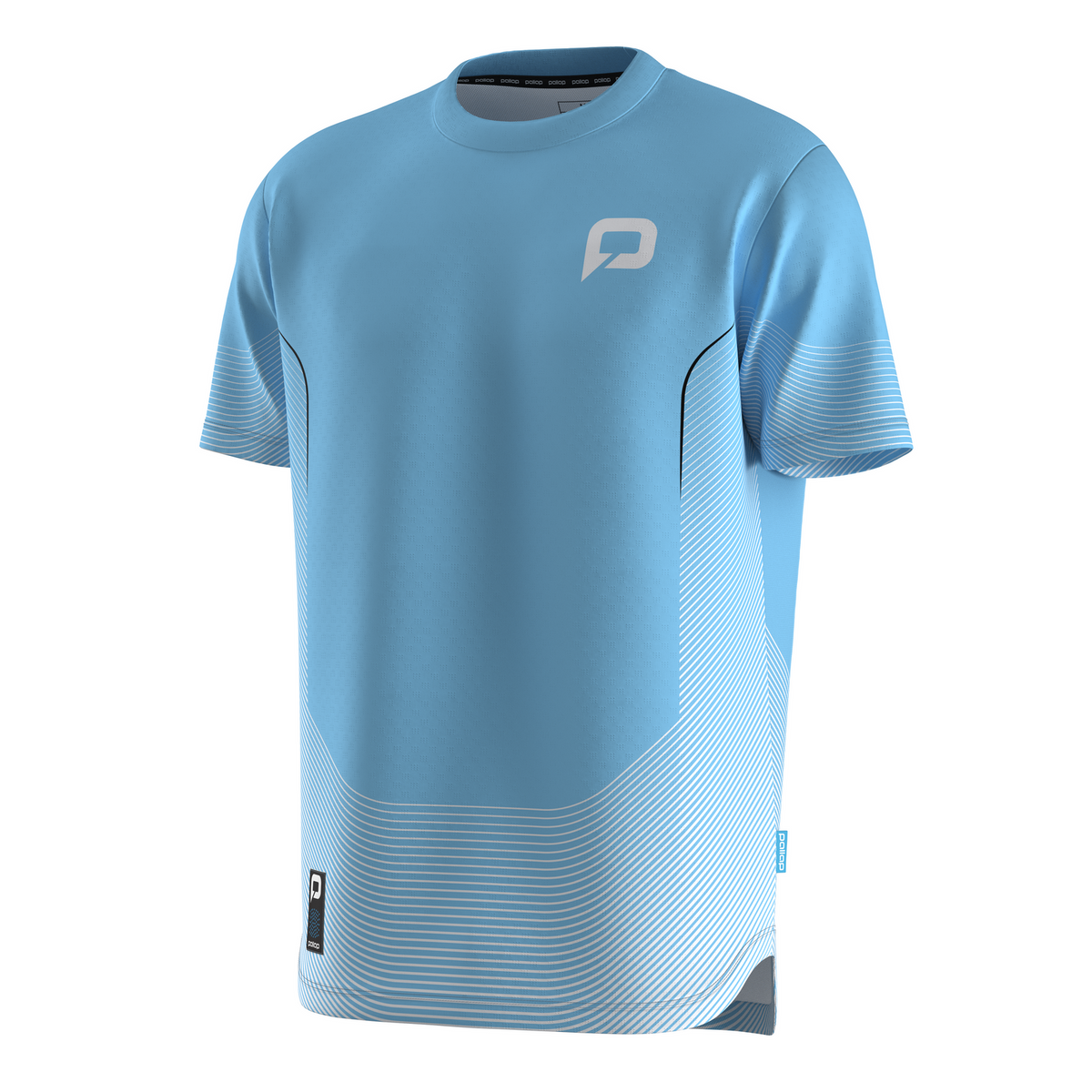 Maglia Pallap Tech Tee uomo Cyan\White