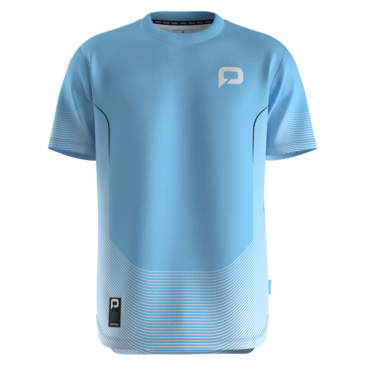 Maglia Pallap Tech Tee uomo Cyan\White