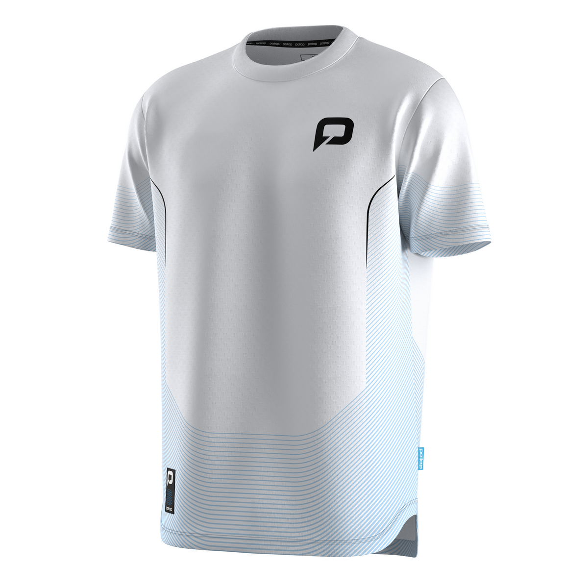Maglia Pallap Tech Tee uomo White\Cyan