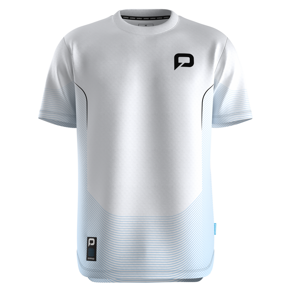Maglia Pallap Tech Tee uomo White\Cyan