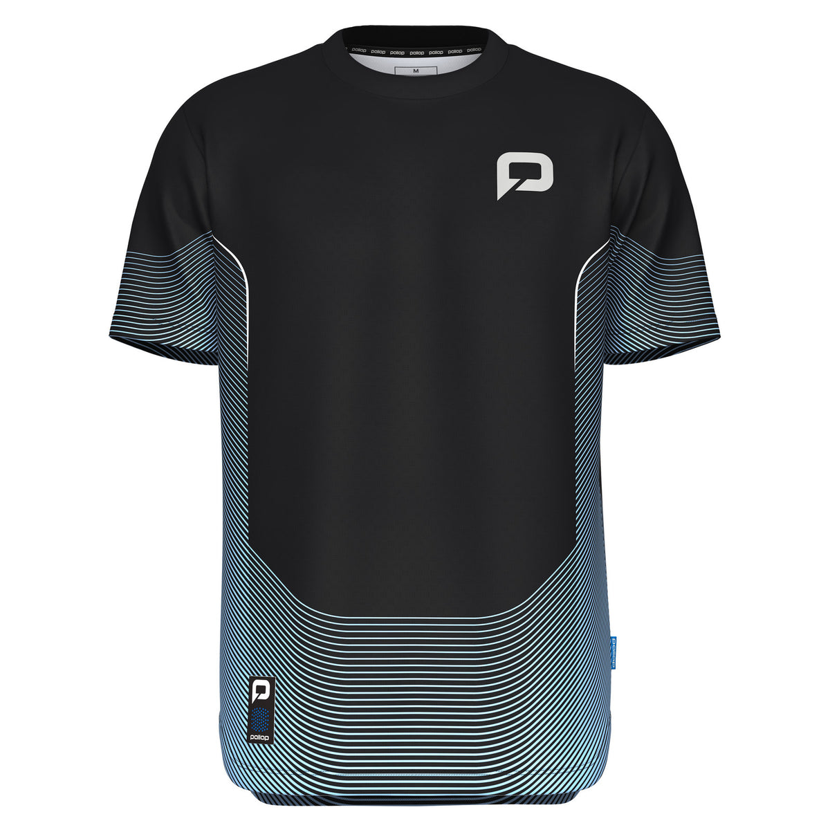 Maglia Pallap Tech Tee uomo Black\Cyan