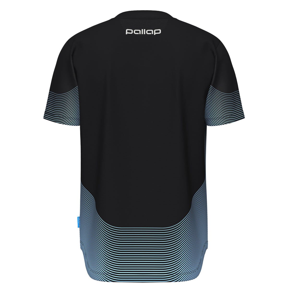 Maglia Pallap Tech Tee uomo Black\Cyan