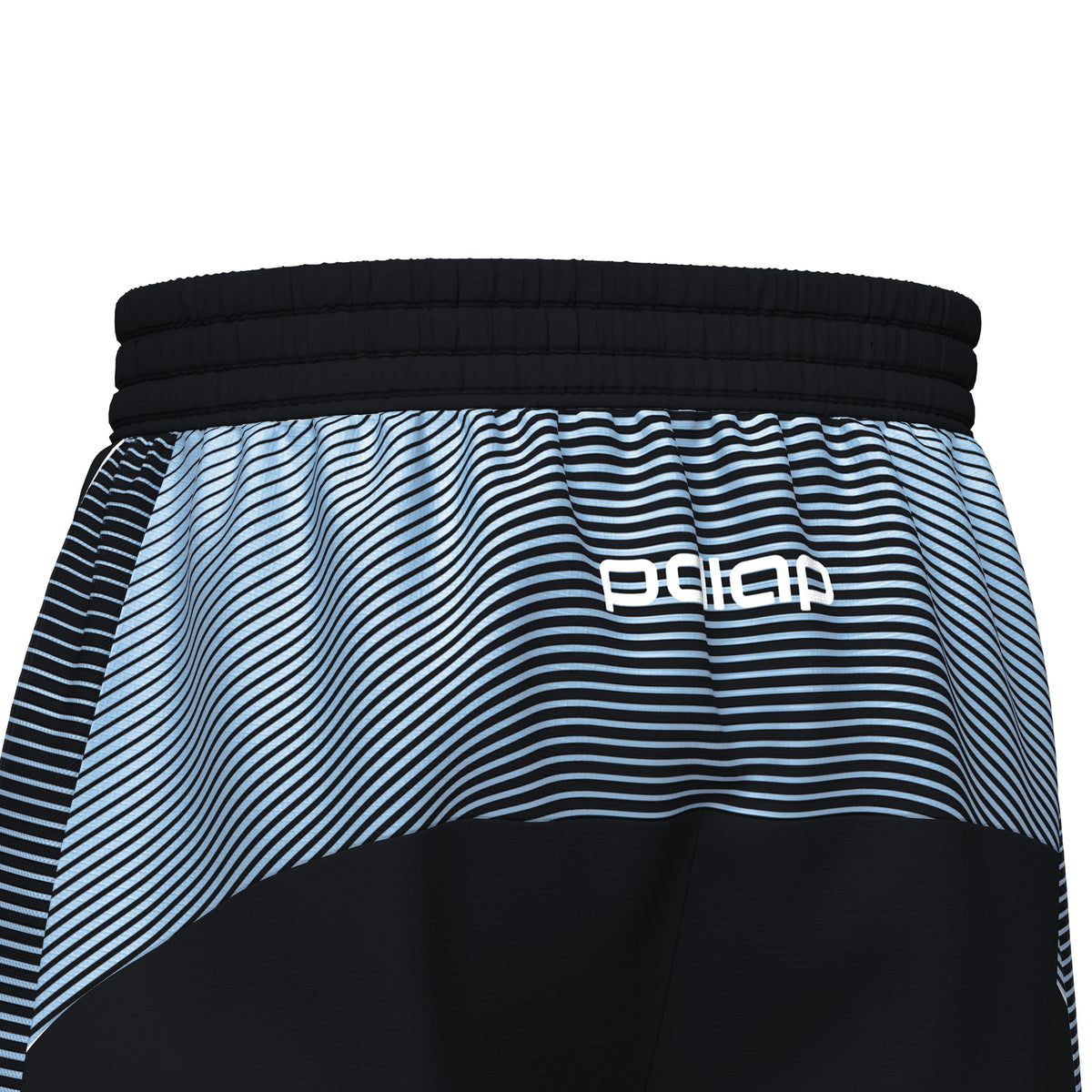 Shorts Pallap Tech uomo Black\Cyan